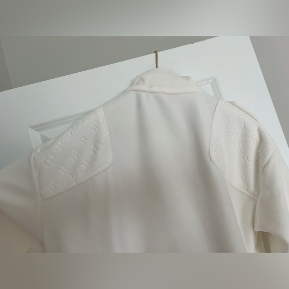 Authentic Rare Louis Vuitton Multi-Pocket Half-Zip Sweatshirt - Picture 9 of 13